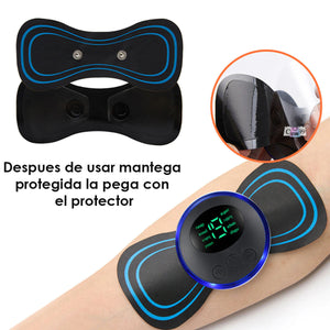 Relax™ | Mini masajeador cervical eléctrico recargable USB + control extra